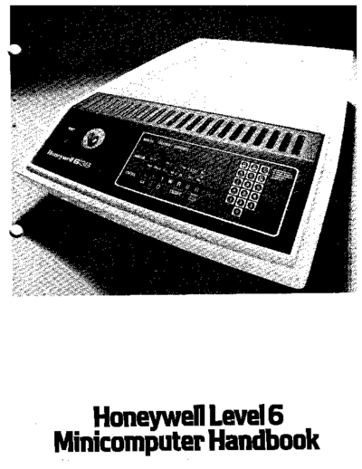 honeywell AS-22 Level6MiniHbk Jan76  honeywell series60level6 AS-22_Level6MiniHbk_Jan76.pdf