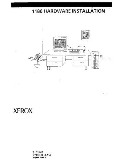 xerox 3102465 1186HW Jun1987  xerox interlisp 3102465_1186HW_Jun1987.pdf