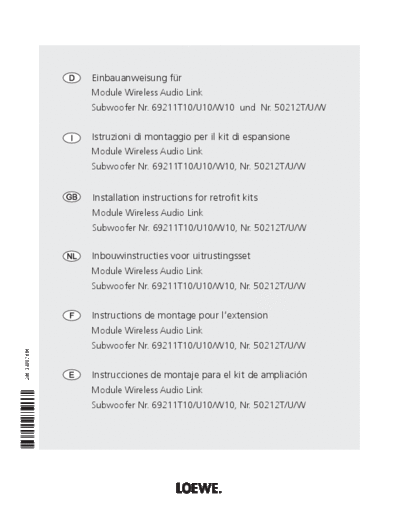 Loewe 34992 000 Wireless Audio Link net  Loewe Installation_instructions 71223080 Module Wireless Audio Link 34992_000_Wireless_Audio_Link_net.pdf