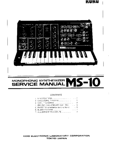 Korg korg ms10 service manual  Korg korg ms10 service manual.pdf
