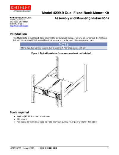 Keithley 071313200 (June 2013)(Model 4299-9)  Keithley Kits 071313200 (June 2013)(Model 4299-9).pdf