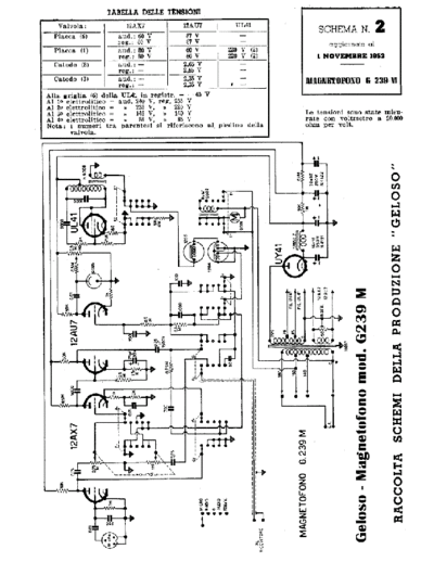 GELOSO Geloso G239M Magnetophone  GELOSO Geloso G239M Magnetophone.pdf