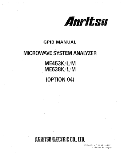 Anritsu ME453  538 K L M GPIB  Anritsu ANRITSU ME453  538 K L M GPIB.pdf