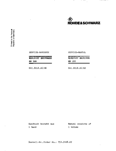 Rohde & Schwarz EB100 Service  Rohde & Schwarz EB100 Service.pdf