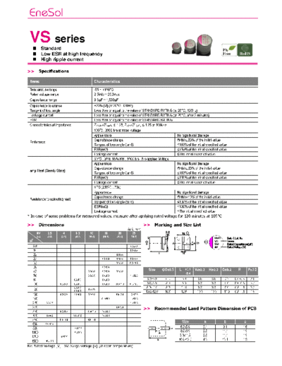 Enesol-Matsuki Matsuki-Enesol (MPCAP-EneCAP) [SMD polymer] VS Series  . Electronic Components Datasheets Passive components capacitors Enesol-Matsuki Matsuki-Enesol (MPCAP-EneCAP) [SMD polymer] VS Series.pdf