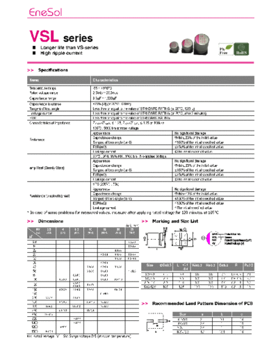 Enesol-Matsuki Matsuki-Enesol (MPCAP-EneCAP) [SMD polymer] VSL Series  . Electronic Components Datasheets Passive components capacitors Enesol-Matsuki Matsuki-Enesol (MPCAP-EneCAP) [SMD polymer] VSL Series.pdf