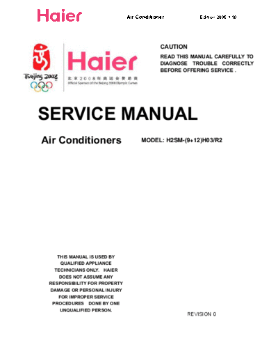 HAIER HAIER+H2SM-912H03R2+AC  HAIER Airco H2SM AC-912H03R2 HAIER+H2SM-912H03R2+AC.pdf
