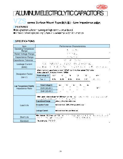 Ltec Ltec [smd] VZS series  . Electronic Components Datasheets Passive components capacitors Ltec Ltec [smd] VZS series.pdf