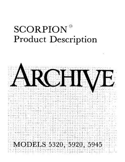 archive ScorpionProdDescr  . Rare and Ancient Equipment archive ScorpionProdDescr.pdf