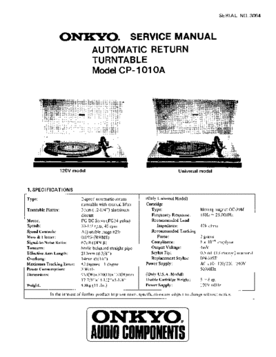 ONKYO Onkyo-CP-1010-A-Service-Manual  ONKYO Audio CP-1010-A Onkyo-CP-1010-A-Service-Manual.pdf