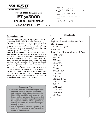YAESU yaesu ftdx3000 transceiver supplement  YAESU FTDX3000 yaesu_ftdx3000_transceiver_supplement.pdf