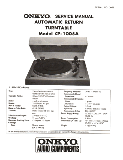ONKYO -CP-1005-A-Service-Manual  ONKYO Audio CP-1005-A Onkyo-CP-1005-A-Service-Manual.pdf