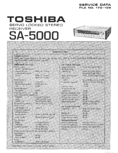 TOSHIBA hfe   sa-5000 service en  TOSHIBA Audio SA-5000 hfe_toshiba_sa-5000_service_en.pdf