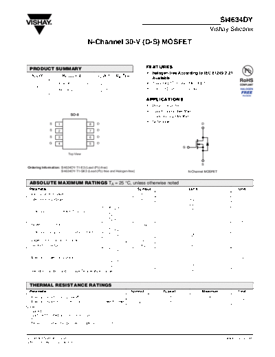 TOSHIBA si4634dy  TOSHIBA si4634dy.pdf