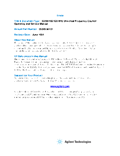 HP 5328AH99  HP 5328AH99.pdf