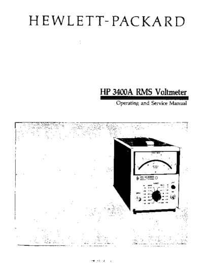 HP 3400A manual  HP 3400A manual.pdf