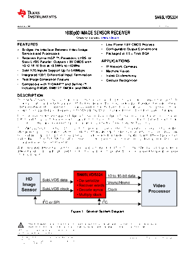 . Various Image receiver TPC 8121  . Various Image receiver TPC 8121.pdf