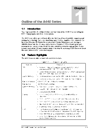 . Various C-CHAP1 MEDION A440 Service Manual  . Various C-CHAP1 MEDION A440_Service_Manual.pdf