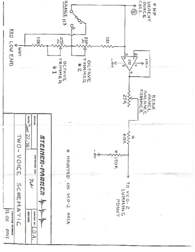. Various steiner synthacon schematics  . Various steiner synthacon_schematics.pdf
