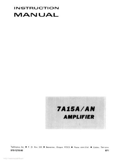 Tektronix 7a15a an  Tektronix 7a15a_an.pdf