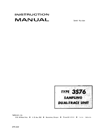 Tektronix 3S76  Tektronix 3S76.pdf