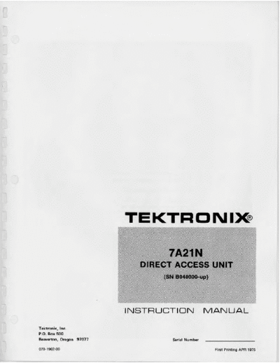 Tektronix 7a21n imos  Tektronix 7a21n_imos.pdf