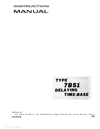 Tektronix 7b51  Tektronix 7b51.pdf