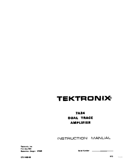 Tektronix 7a24   Tektronix 7a24 .pdf