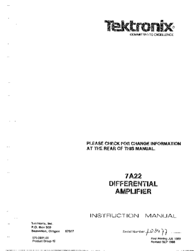 Tektronix 7a22 sm  Tektronix 7a22_sm.pdf