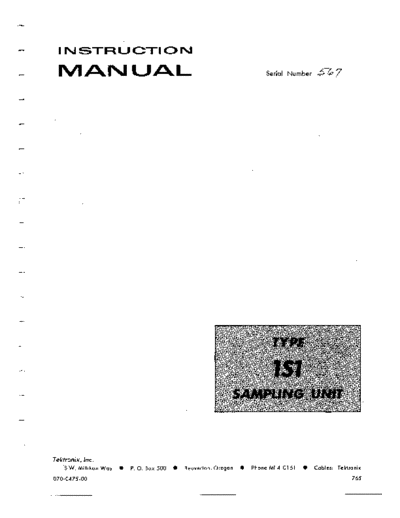 Tektronix 1S1  Tektronix 1S1.pdf