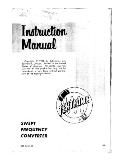 Tektronix 1L5 SFC  Tektronix 1L5_SFC.pdf