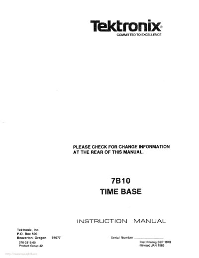 Tektronix 7b10  Tektronix 7b10.pdf