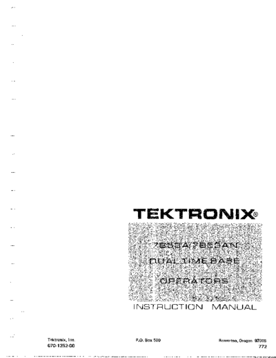 Tektronix 7b53a an ops sm  Tektronix 7b53a_an_ops_sm.pdf