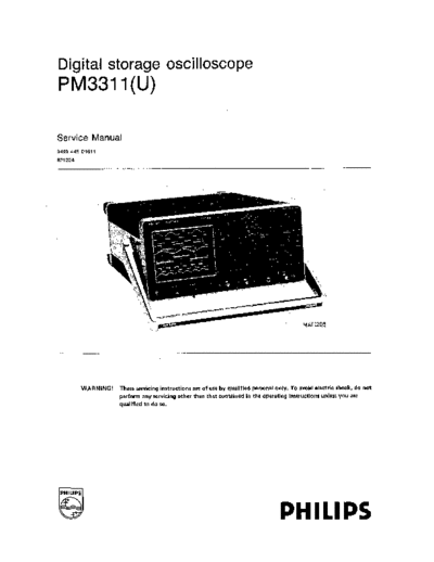Philips pm3311  Philips pm3311.pdf