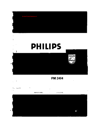 Philips PM2404  Philips PM2404.pdf