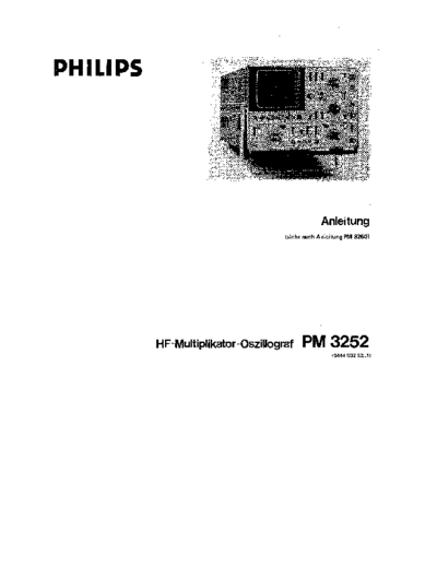 Philips pm3252 service manual  Philips pm3252_service_manual.pdf