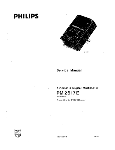 Philips pm2517e  Philips pm2517e.pdf