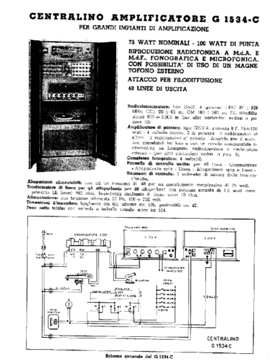 GELOSO Geloso G1534C centralino  GELOSO Geloso G1534C centralino.pdf