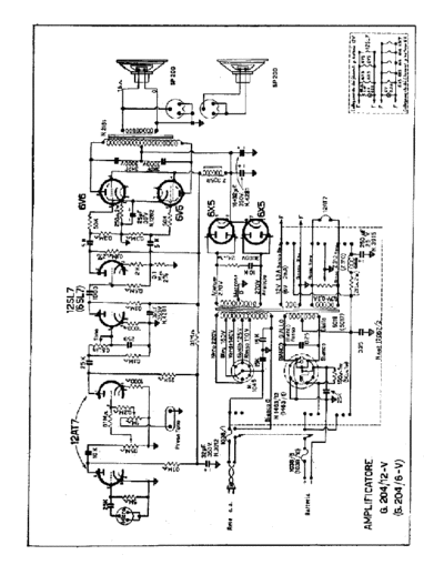 GELOSO G204-12V G204-6V Amplifier  GELOSO Geloso G204-12V G204-6V Amplifier.pdf