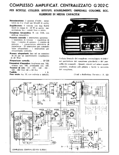 GELOSO Geloso G202C Amplifier  GELOSO Geloso G202C Amplifier.pdf