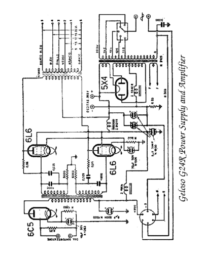 GELOSO G24R Power aupply and amplifier  GELOSO Geloso G24R Power aupply and amplifier.pdf