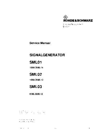 Rohde & Schwarz R&S SML SHB BD2 03 Service part 2  Rohde & Schwarz R&S SML_SHB_BD2_03 Service part 2.pdf