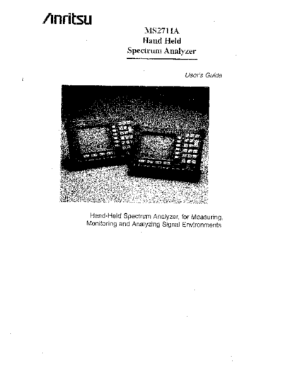 Anritsu MS2711A User Guide  Anritsu ANRITSU MS2711A User Guide.pdf