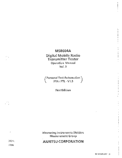 Anritsu ANRITSU MS8604A Vol.3 Operation  Anritsu ANRITSU MS8604A Vol.3 Operation.pdf