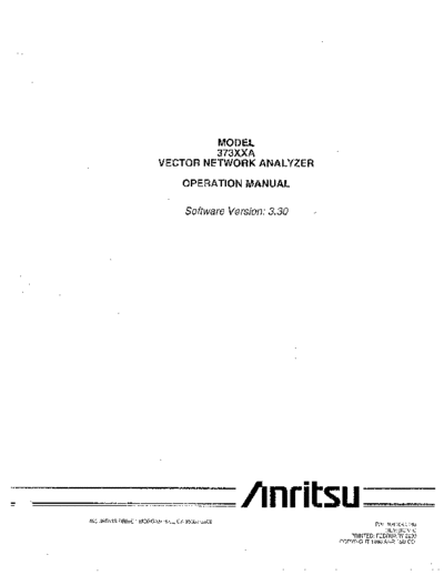 Anritsu ANRITSU 373XXA Operation  Anritsu ANRITSU 373XXA Operation.pdf