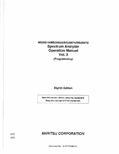 Anritsu MS2681A MS2683A MS2687A MS2687B VOL 3 Ops Manual  Anritsu ANRITSU MS2681A MS2683A MS2687A MS2687B VOL 3 Ops Manual.pdf