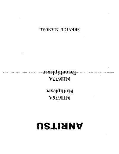 Anritsu ANRITSU MH676A 252C MH677A Service  Anritsu ANRITSU MH676A_252C MH677A Service.pdf