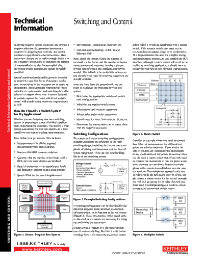 Keithley TechInfo Switching  Keithley TechInfo_Switching.pdf