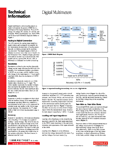 Keithley TechInfo DMMS 001  Keithley TechInfo_DMMS_001.pdf