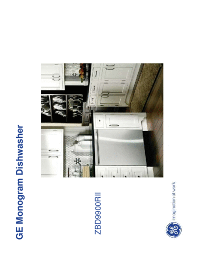 ge monogram dishwasher manual